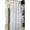 VOILE ARTEMISIA BLANC 140X260CM