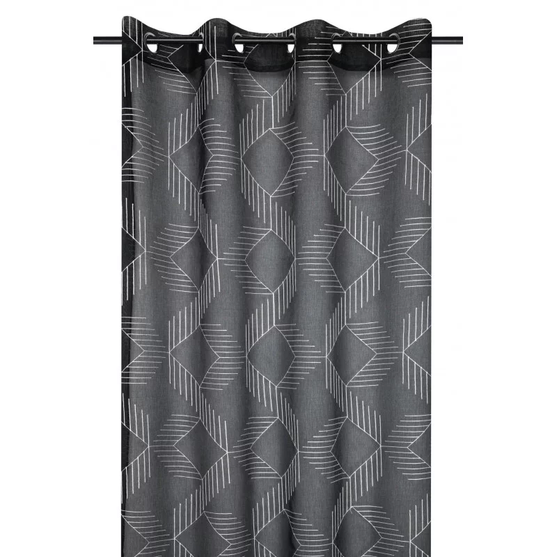 VOILE QUADRO NOIR 140X260CM