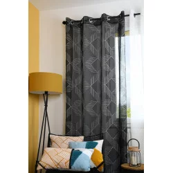 VOILE QUADRO NOIR 140X260CM