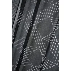 VOILE QUADRO NOIR 140X260CM