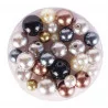PERLES ACRYLIQUES NACREES RONDES TENDANC