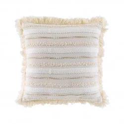 COUSSIN ATLAS FRANGES 40 x 40 CM COTON
