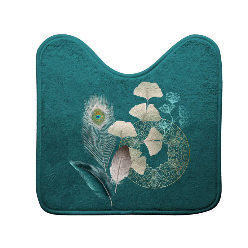 CONTOUR WC GINKOBLUE 45x45 CM MICROFIBRE