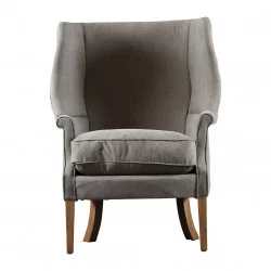 BERGERE ETHIOR GRIS 71X81XH95CM ASSISE H