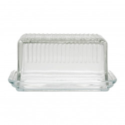 BEURRIER 16.5X10XH8CM VERRE