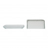 BEURRIER 16.5X10XH8CM VERRE