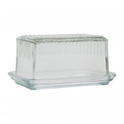BEURRIER "BEURRE"16.5X10XH8CM VERRE