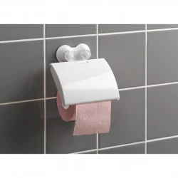 DEROULEUR A VENTOUSE BLANC 15x3.5x15.5 C