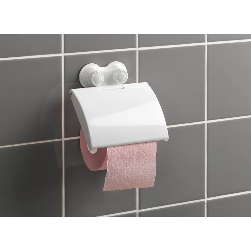 DEROULEUR A VENTOUSE BLANC 15x3.5x15.5 C
