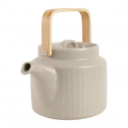 THEIERE MATE LOSANGE GRIS 1L-21X16XH13CM