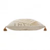 COUSSIN BRODEE BRONZE NATUREL + DORE 45X