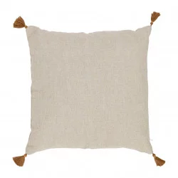 COUSSIN BRODEE BRONZE NATUREL + DORE 45X