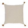 COUSSIN BRODEE BRONZE NATUREL + DORE 45X