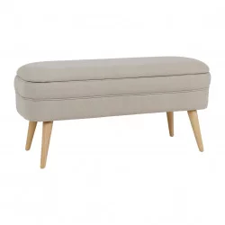 BANC COFFRE ELEMENT BEIGE 102X41XH49CM C