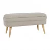 BANC COFFRE ELEMENT BEIGE 102X41XH49CM C