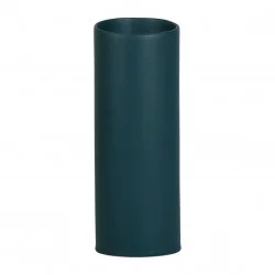 VASE BISEAU VERT D12.5XH35CM GRES
