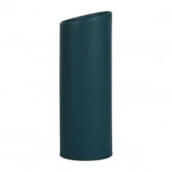 VASE BISEAU VERT D12.5XH35CM GRES