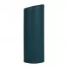 VASE BISEAU VERT D12.5XH35CM GRES