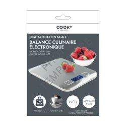 BALANCE ELECTRONIQUE EN INOX 5KG