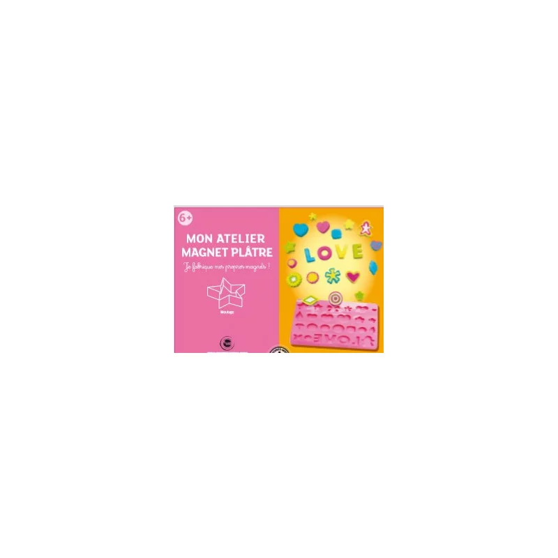 KIT MON ATELIER MAGNET PLATRE