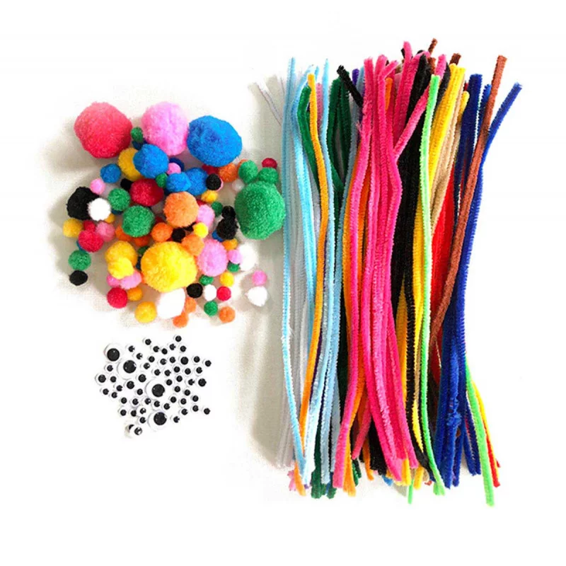 MEGA PACK CHENILLES ET POMPONS