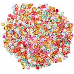SEQUINS HOLOGRAPHIQUE RONDS 0,6 CM