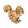 ECUREUIL CARTON A ASSEMBLER 13,5X6,5X9,1