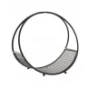 PORTE BUCHES METAL NOIR PM 36X19X35CM