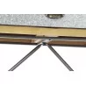 CONSOLE BRUCE EN SAPIN ET MÉTAL AVEC 3 TIROIRS 120X48,5X78cm CONSOLE BRUCE EN SAPIN ET MÉTAL AVEC 3 TIROIRS 120X48,5X78cm