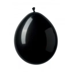 10 BALLONS DECO NOIR 26 CM