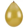 10 BALLONS NACRES OR 26CM