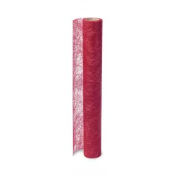 CHEMIN DE TABLE 30CM X5M ROUGE