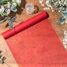 CHEMIN DE TABLE 30CM X5M ROUGE