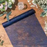 CHEMIN DE TABLE 30CMX5M BLEU MARINE