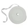 RUBAN SATIN 6MMX20M BLANC