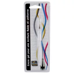 STYLO GEL BLANC