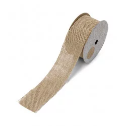 RUBAN TOILE DE JUTE 5CMX5M