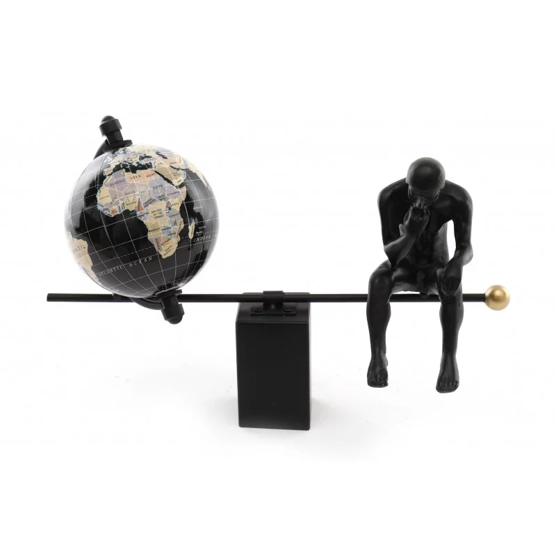 DECO GLOBE & HOMME 27X16CM