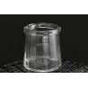 VASE TRANSPARENT 20CM VERRE