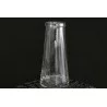 VASE TRANSPARENT 29X14CM VERRE