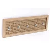 PATERE CANNAGE BOIS 5 CROCHETS 60X20CM