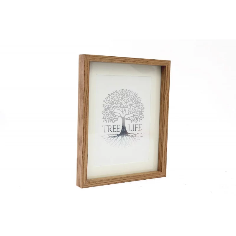 Cadre en bois arbre de vie 20x25cm