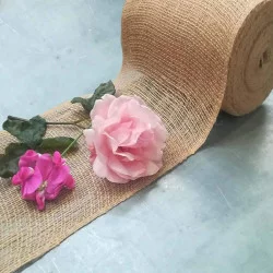 CHEMIN DE TABLE TOILE DE JUTE 20CMX 25M