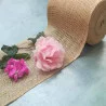 CHEMIN DE TABLE TOILE DE JUTE 20CMX 25M