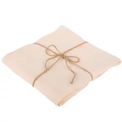 NAPPE GAZE DE COTON BLUSH 1,30X2,40M