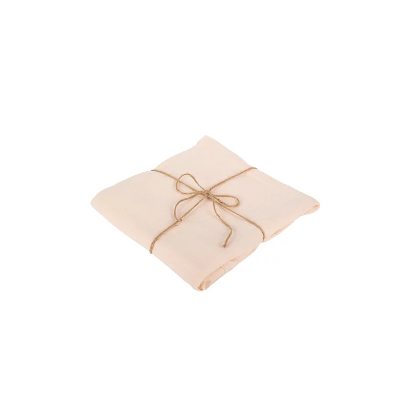 NAPPE GAZE DE COTON BLUSH 1,30X2,40M