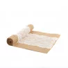CHEMIN DE TABLE JUTE CENTRE EN DENTELLE