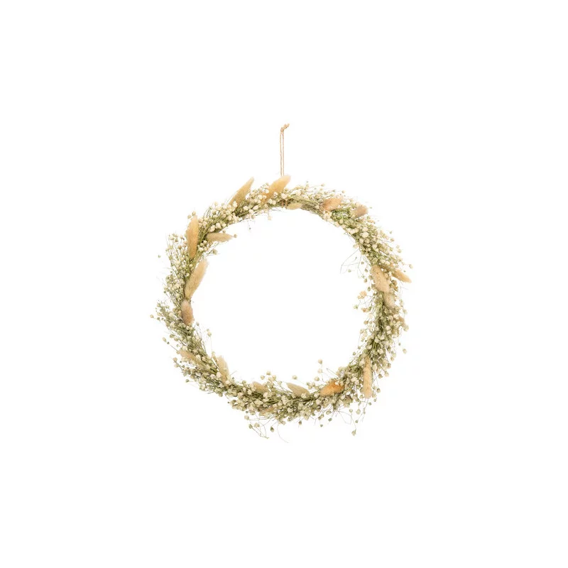 COURONNE DE GYPSOPHILE ET PAMPA SECHES