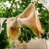 RUBAN JUTE ET DENTELLE 10CMX5M