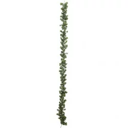 GUIRLANDE DE FEUILLES EUCALYPTUS VERT BL
